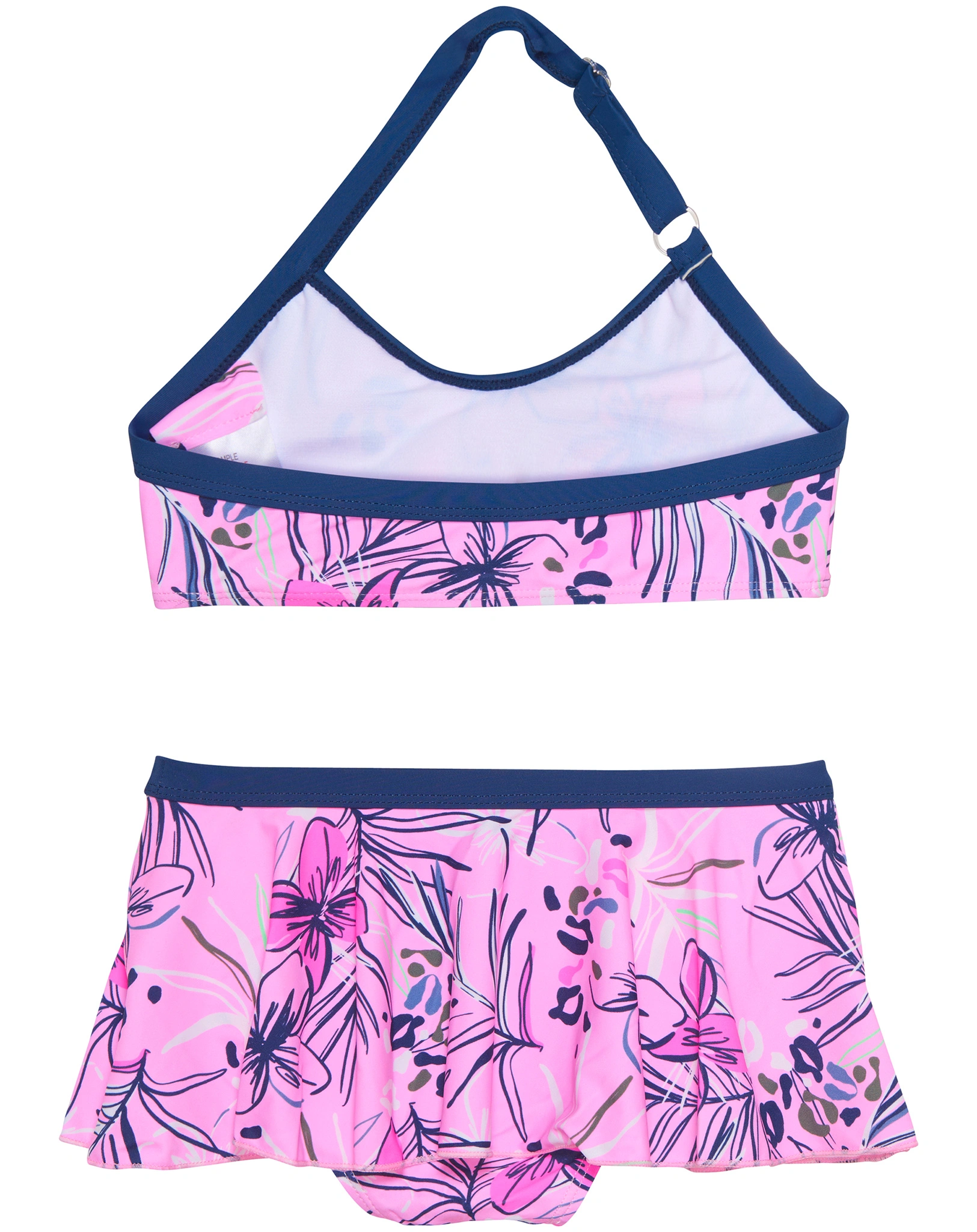 Bikini FLOWER BEACH in begonia pink