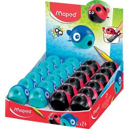 Taille-crayon CROC CROC EASY, présentoir de 24