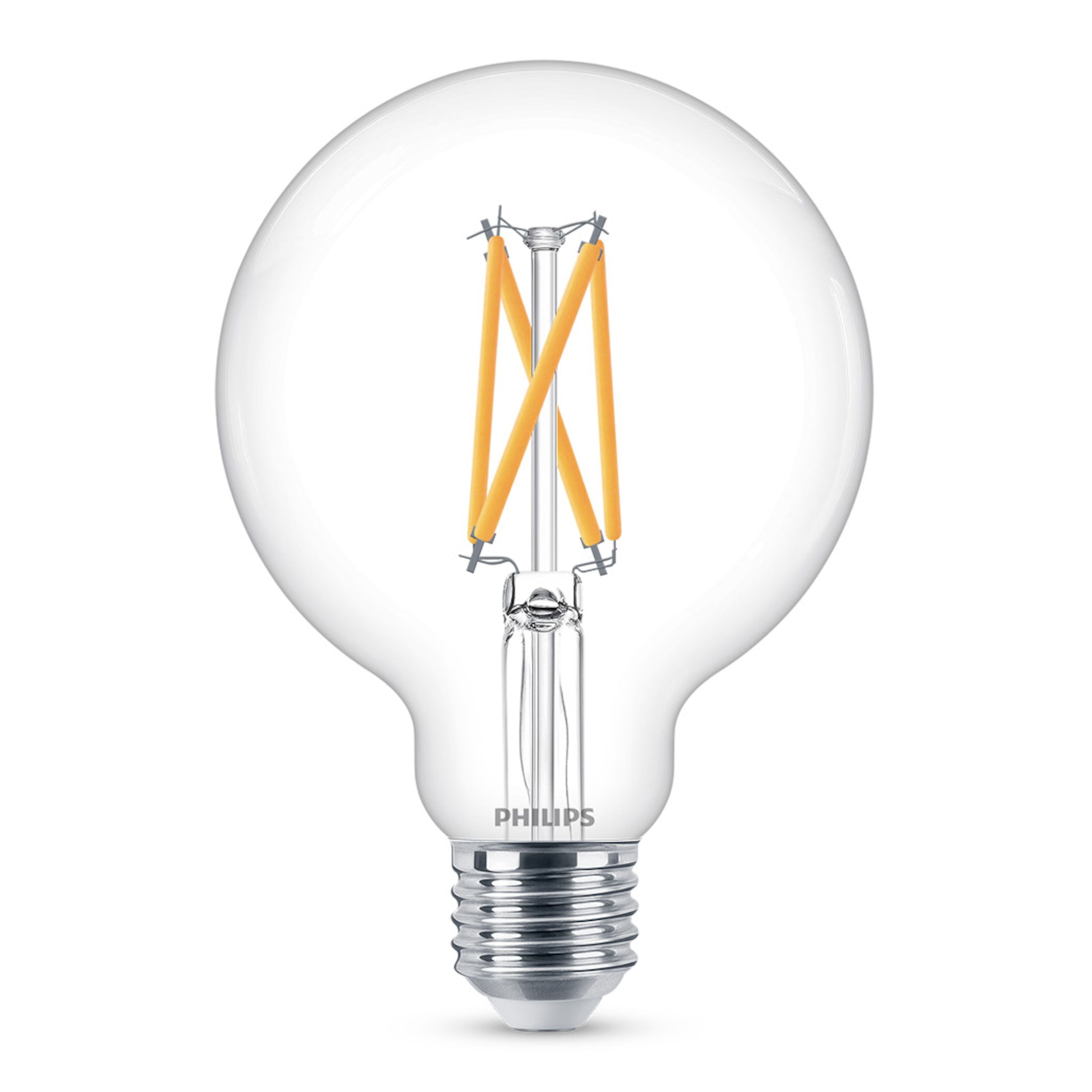 Philips Kuleformet LED-filamentpære G93 E27 806 lm