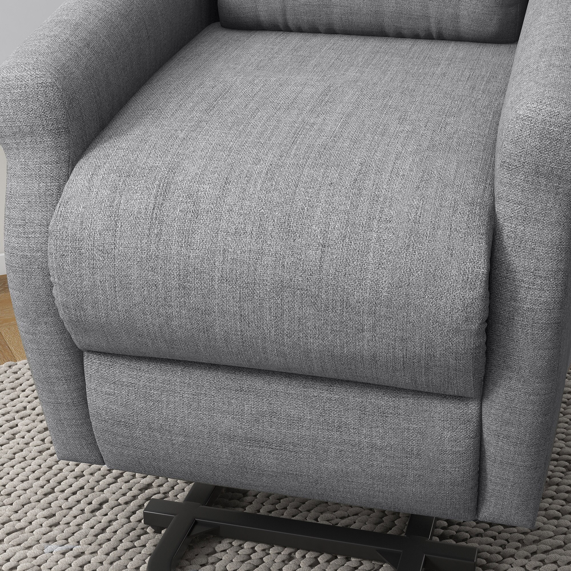 HOMCOM Fernsehsessel mit Aufstehhilfe 94 x 72,5 x 109 cm (LxBxH)