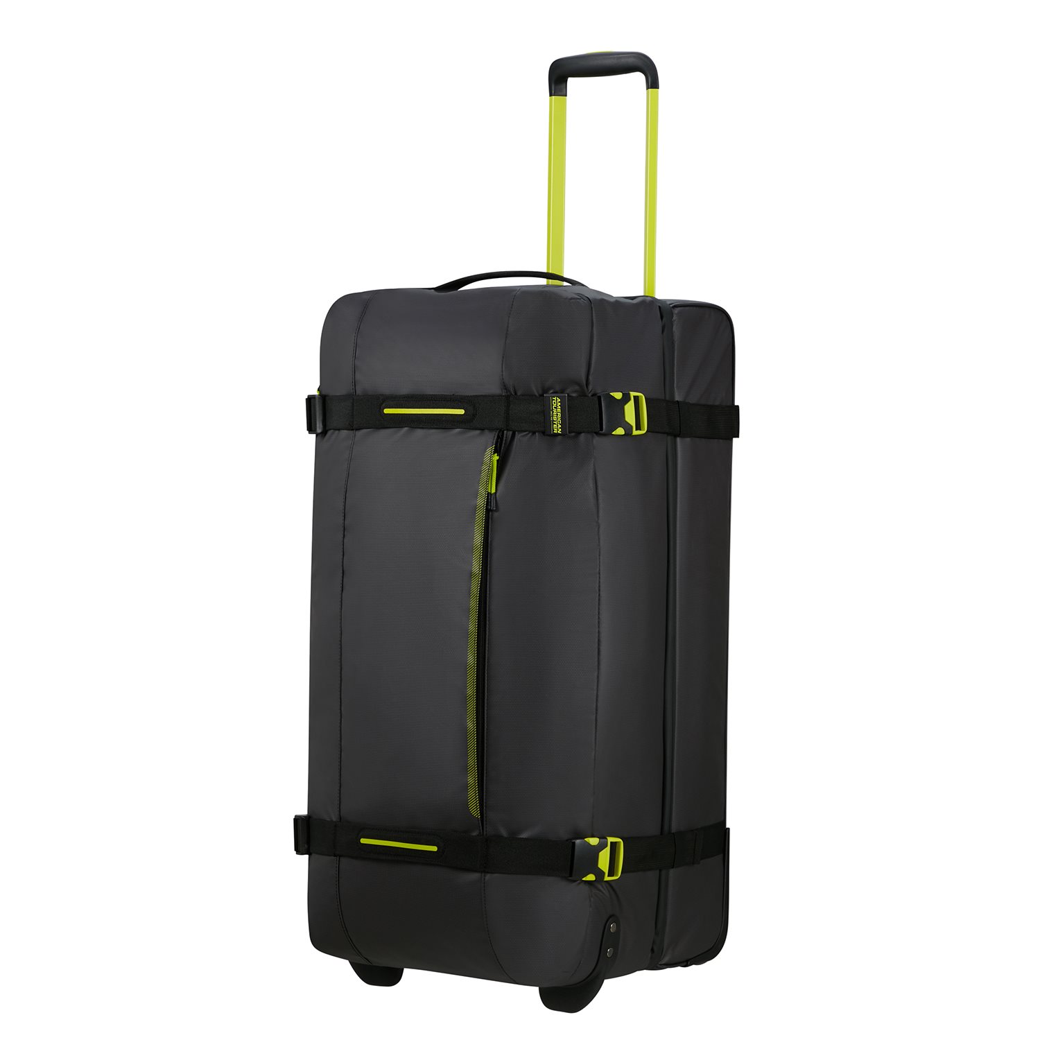 American Tourister Urban Track Duffle/Wheels L Coated black/lime