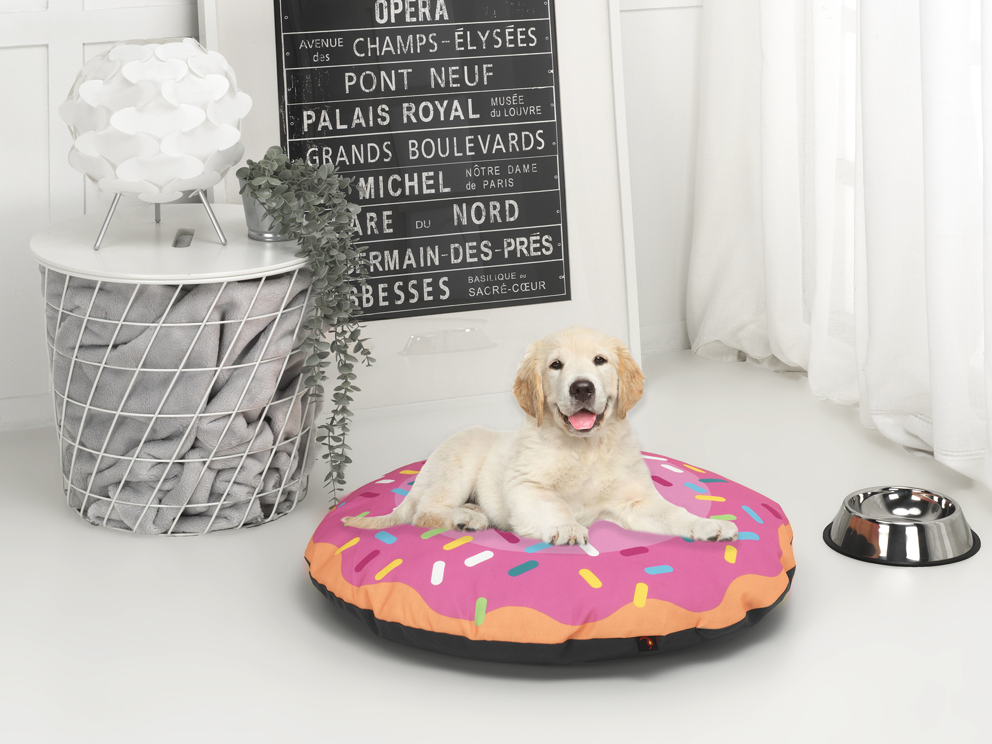 Tapete para cães: Cama macia e confortável em formato de abacate, lavável, ideal para descanso e sono - Cama para cães fabricada na Espanha.