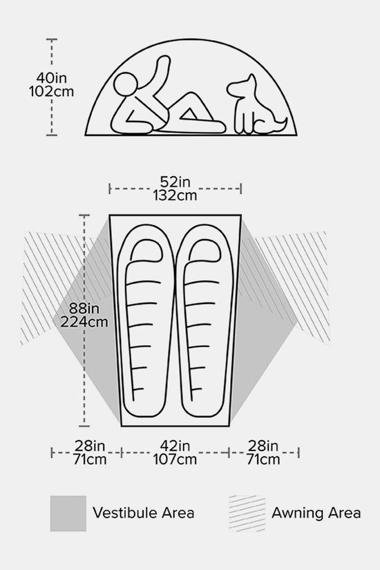 Big Agnes Big Agnes Copper Spur HV UL2 Bikepack Tent