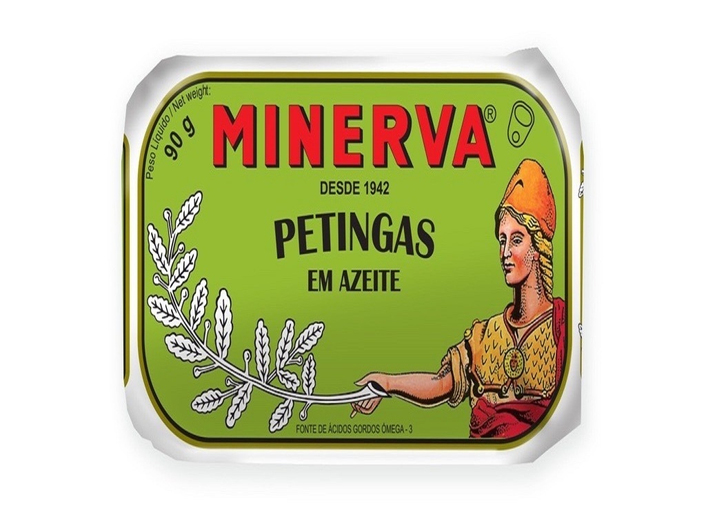 PETINGA MINERVA EM AZEITE 90G
