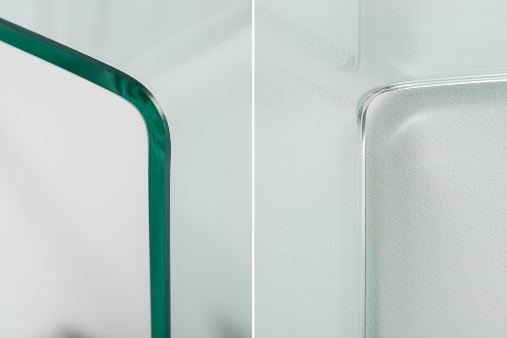 riess-ambiente Konsolentisch FANTOME - 100cm transparent Schreibtisch Ganzglastisch