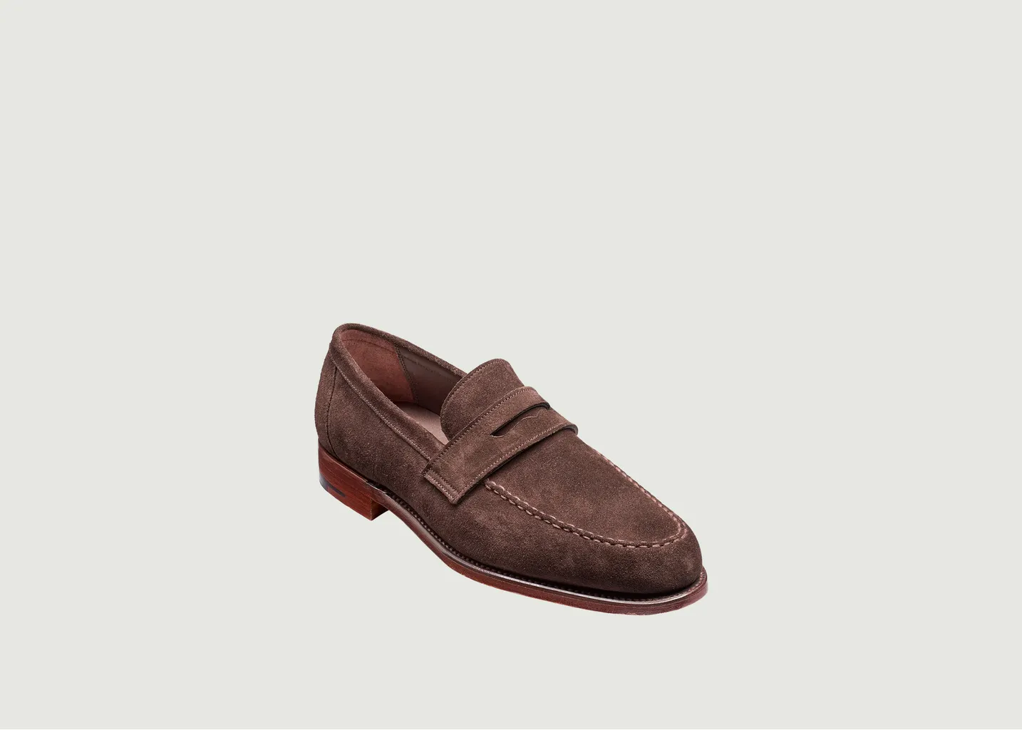 Jevington - Bitter Choc Suede Barker Shoes