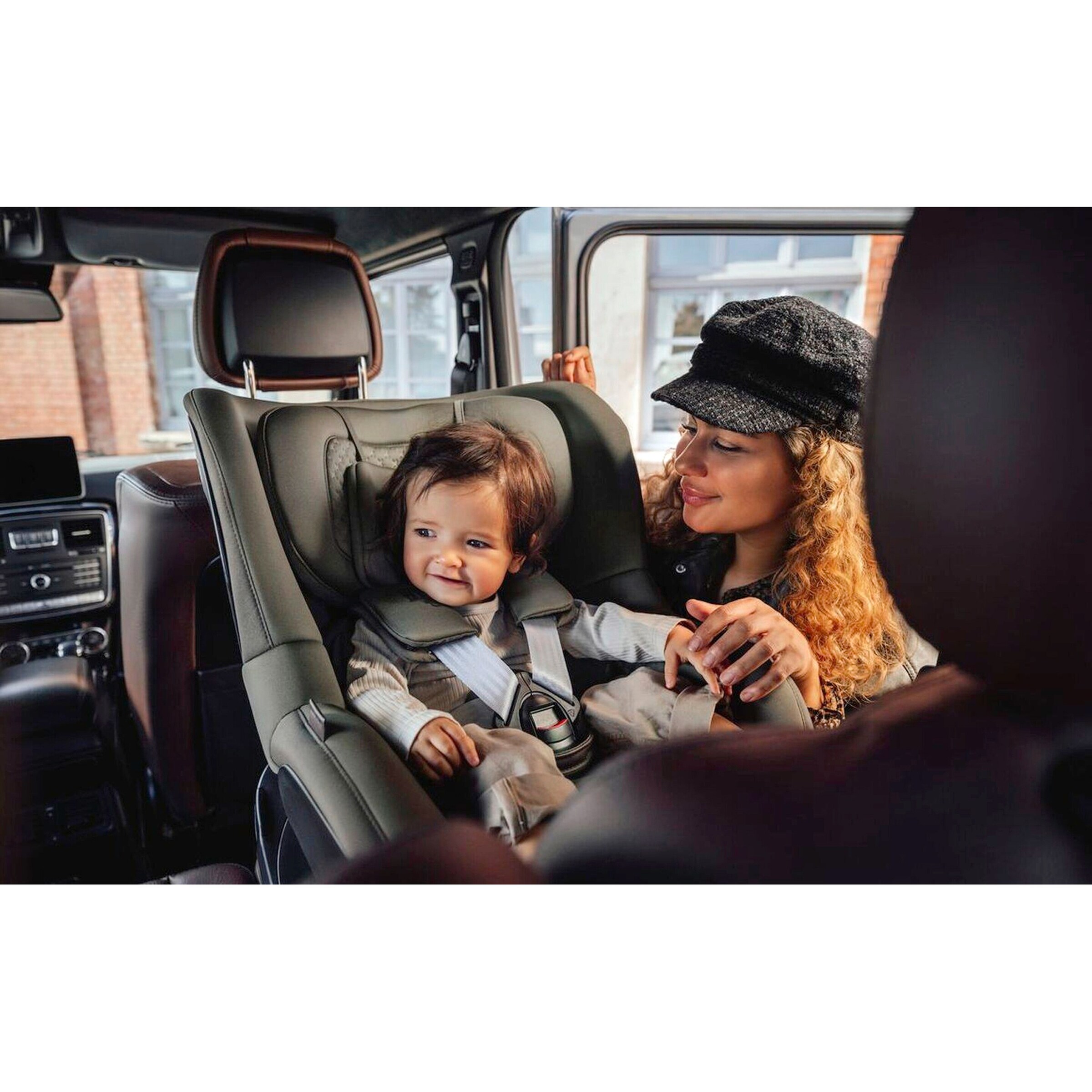 Britax Römer - Britax Römer Diamond Kindersitz DUALFIX PRO M LUX urban olive