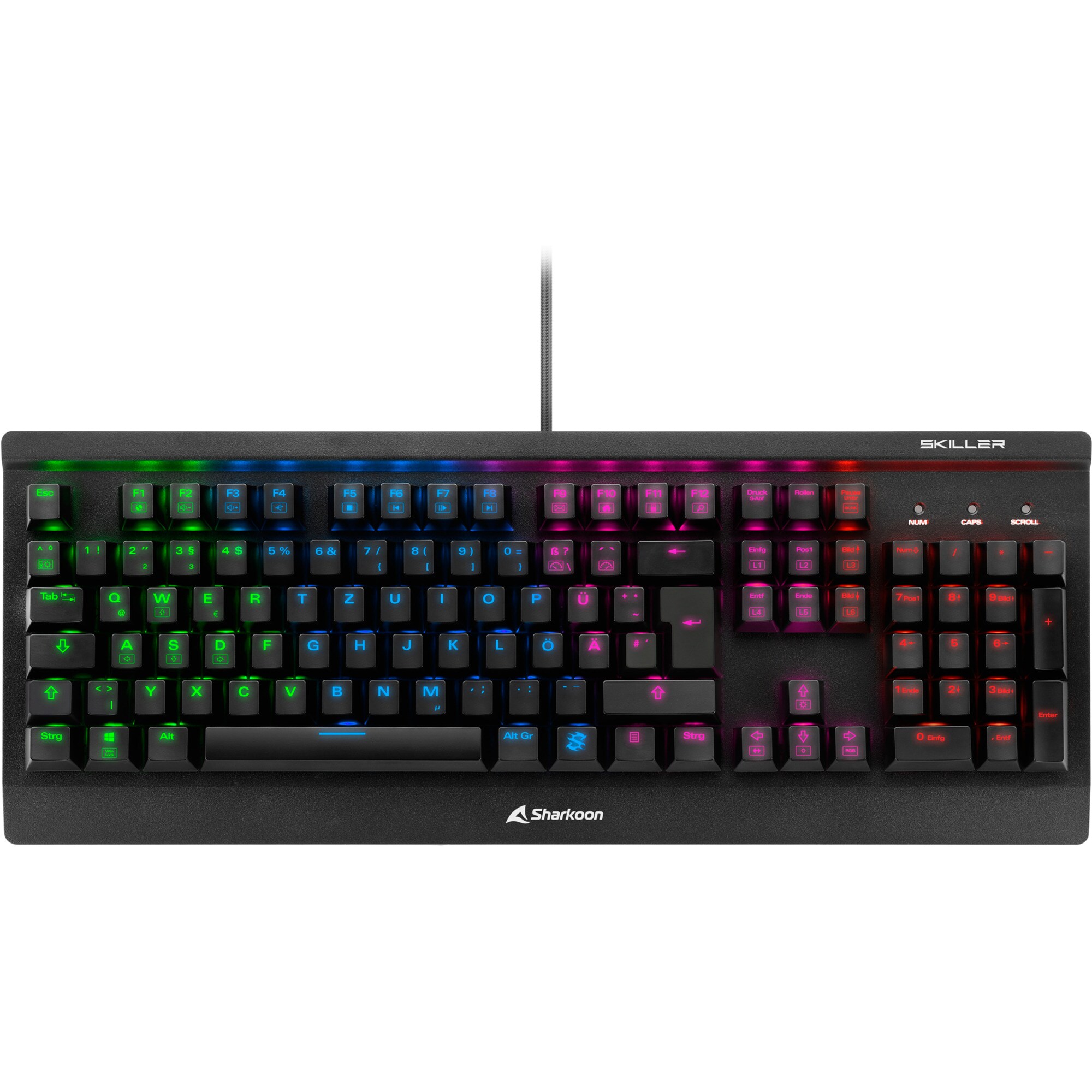 Sharkoon Gaming-Tastatur SKILLER SGK3