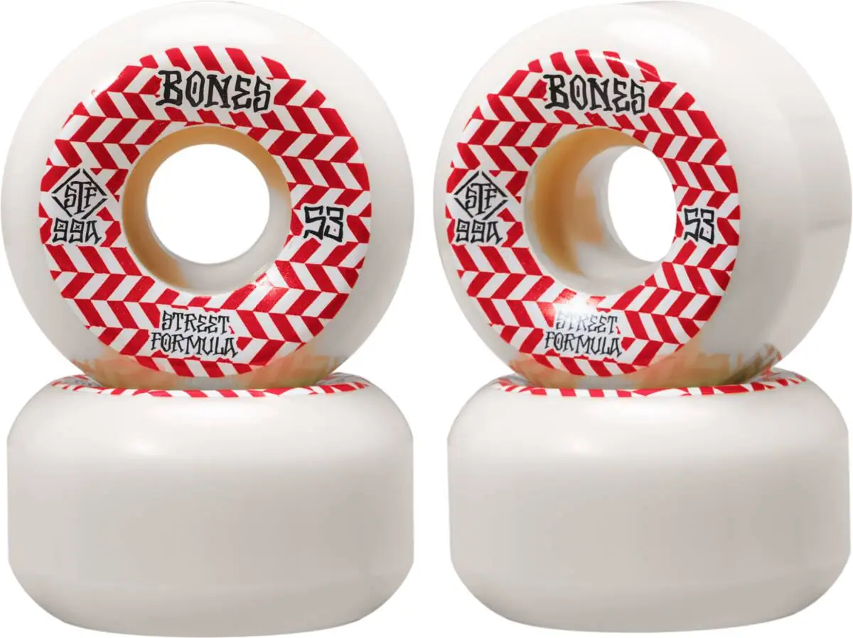 Bones STF V5 Sidecut Skateboard Hjul 4-Pak | SkatePro
