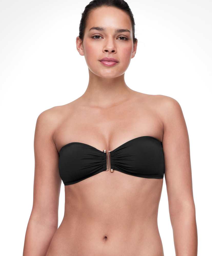 Top de biquíni bandeau