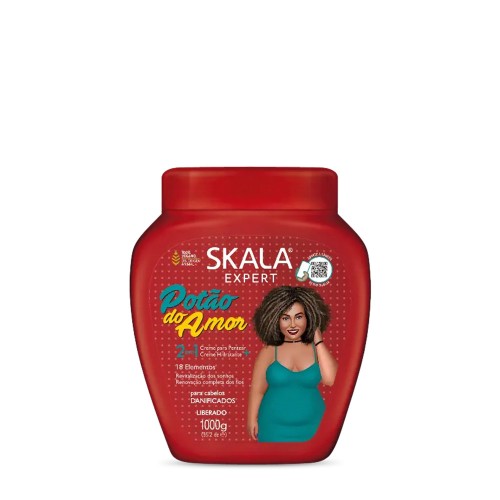 Skala Potão do Amor  Creme Condicionador 2 em 1 1000ml
