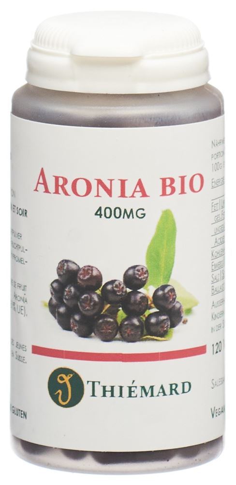 Thiémard Aronia Kaps 400 mg Bio 120 Stk