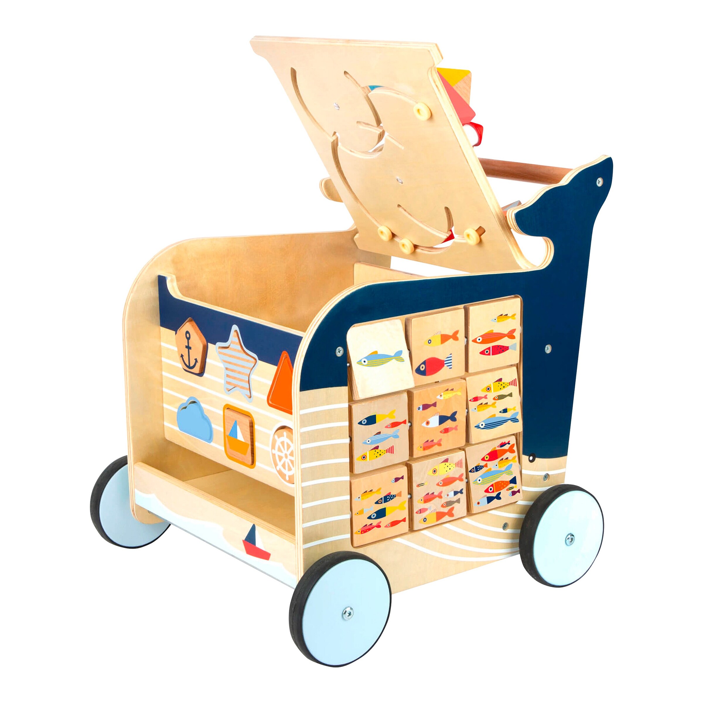 small foot Lauflernwagen Wal