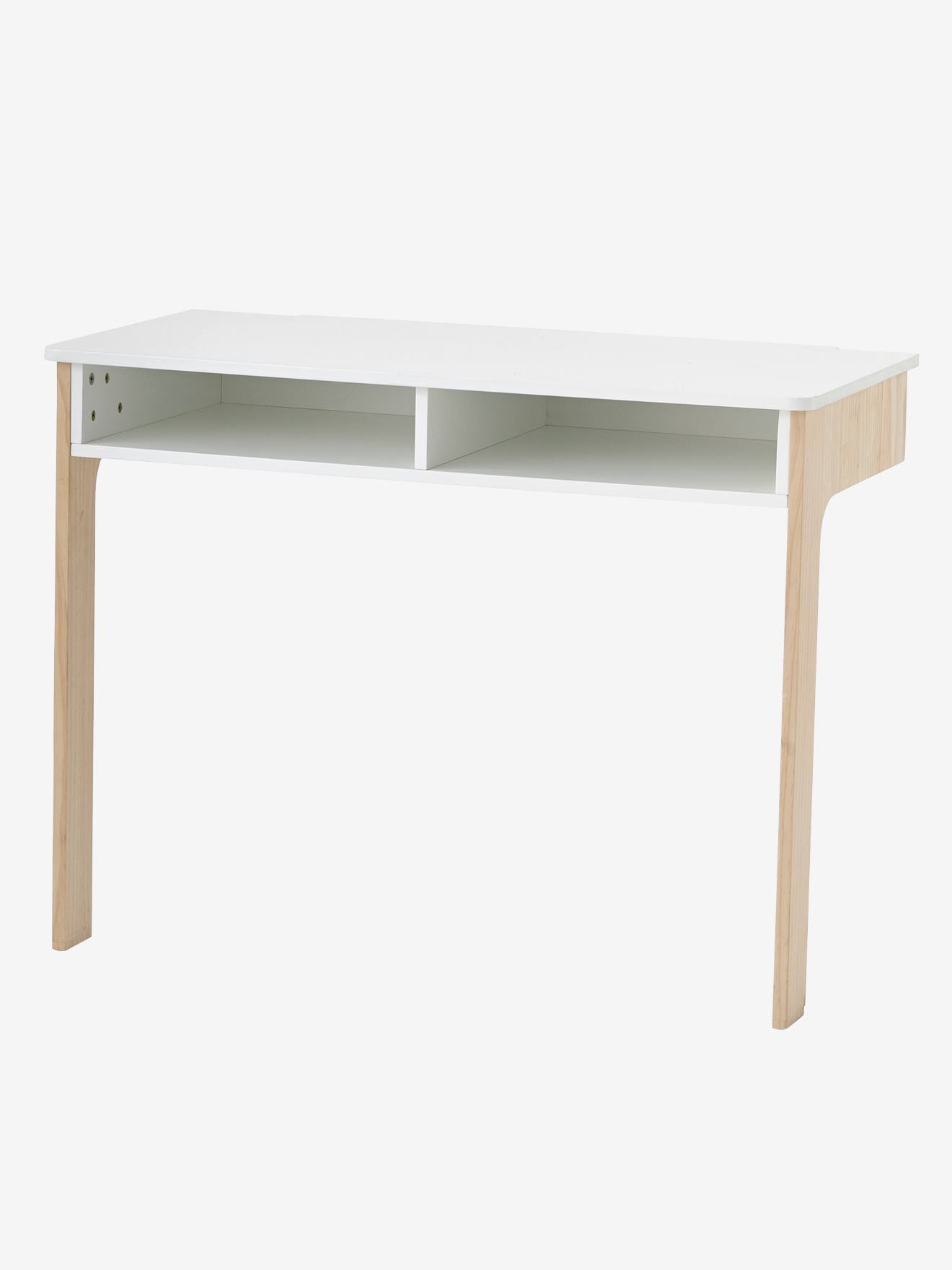 Mesa principal especial para cama combinada EASYSPACE, branca clara, lisa