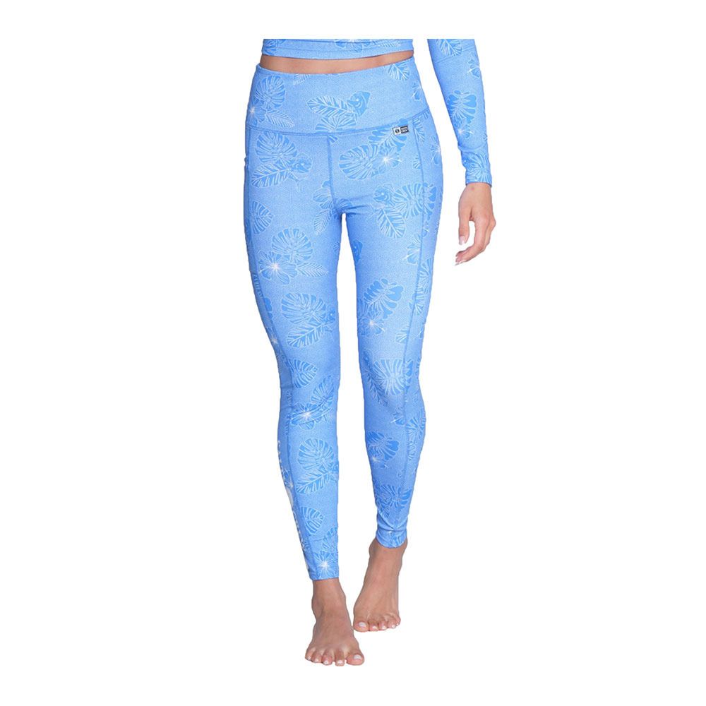 Salty Crew FIND REFUGE - Legging Femme bahama blue