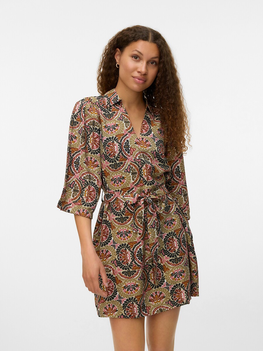 VERO MODA<br>Vestido curto estampado