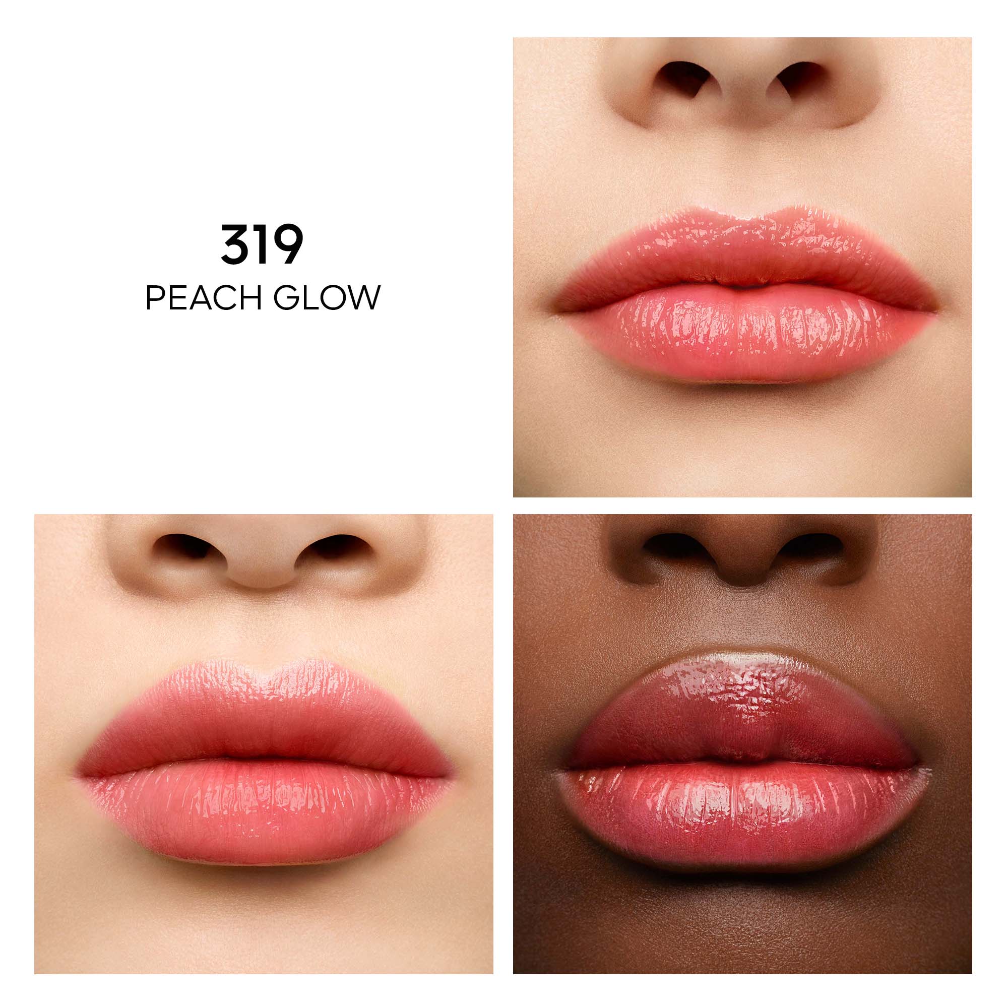 KissKiss Bee Glow Baume teinté infusé en miel 98 d'origine naturelle |- 319 PECHE GLOW