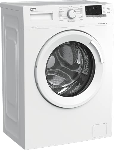 Beko   WUX71232WI IT   Machine à laver standard 7 kg, 1200 tr/min, 15 programmes, Écran Smart Touch   Blanc, 60 x 49 x h84 cm : Gros électroménager