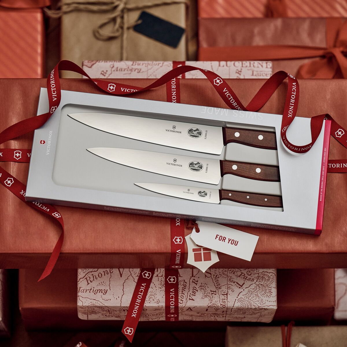 Knivsett med 3 kniver