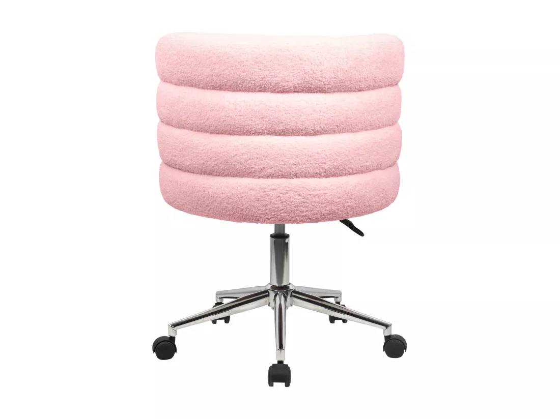 Chaise de bureau réglable en hauteur avec roulettes