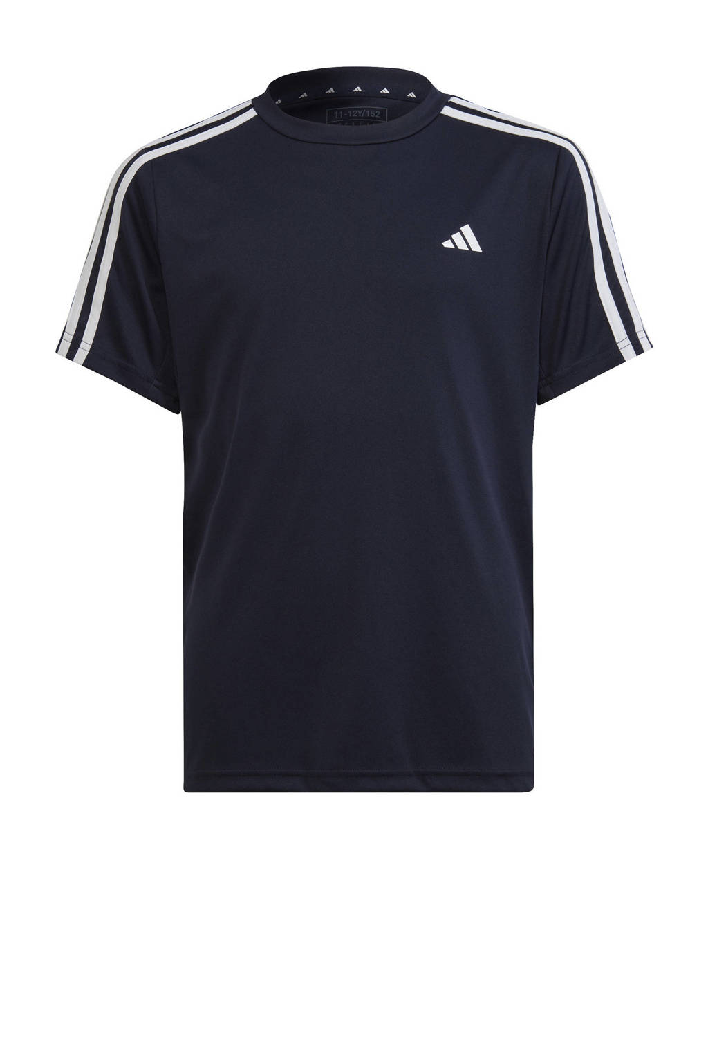 adidas sportshirtdonkerblauw/wit