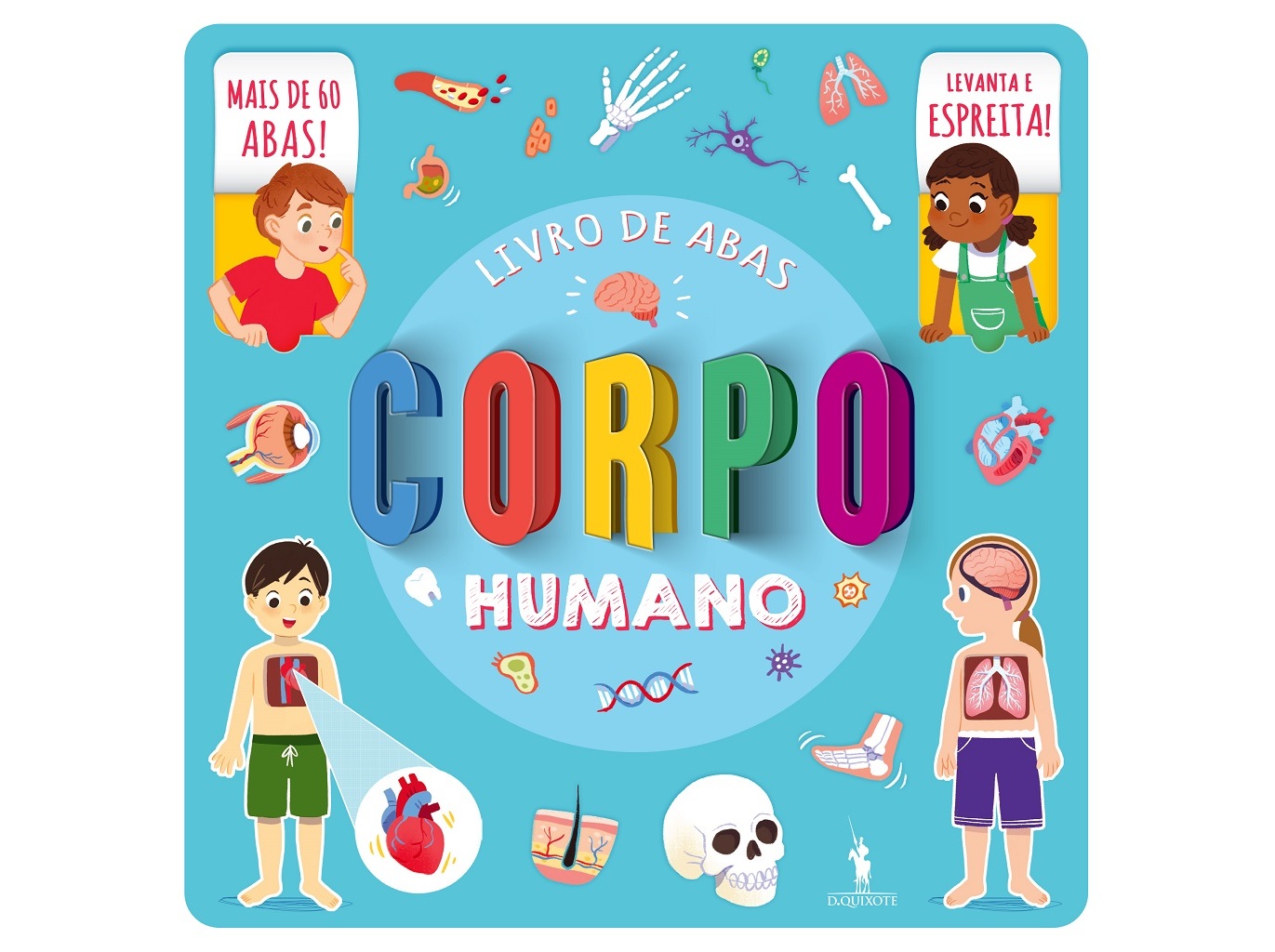 LIVRO CORPO HUMANO: ABAS PEQUENAS DE: IGLOO