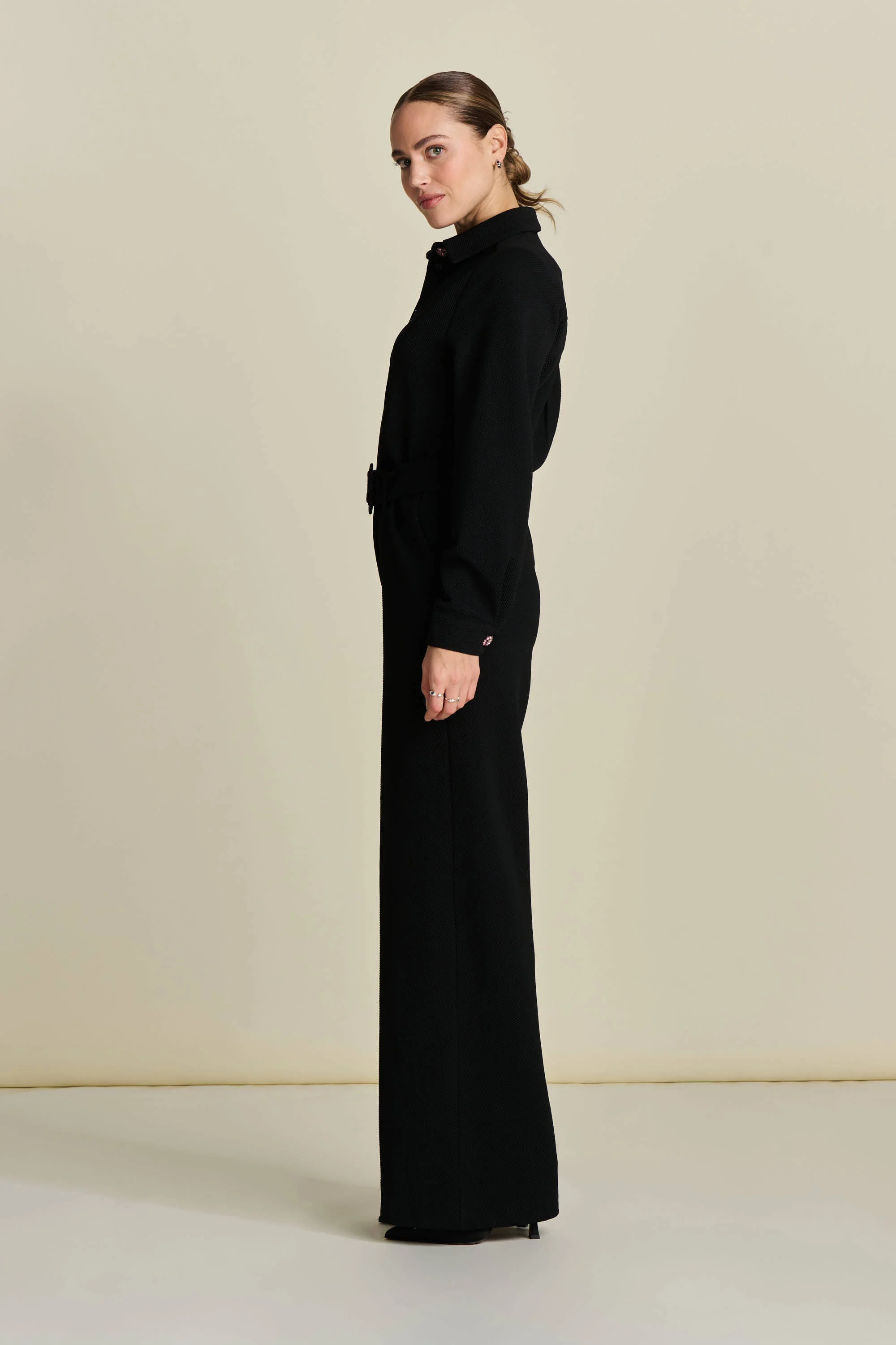 POM Amsterdam jumpsuit zwart