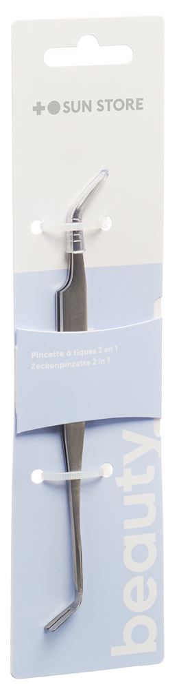 Sun Store Beauty Zeckenpinzette<br>1 Stück, Inox 2in1