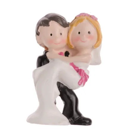 Glorex Figur Hochzeits-Paar, 5 cm