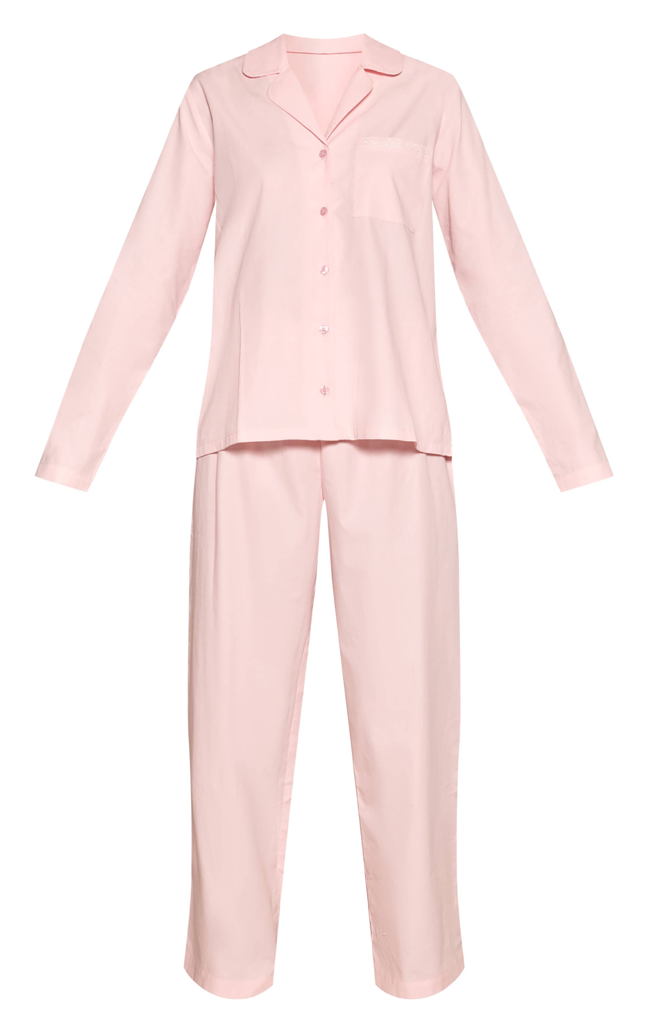 Rose Bébé Pyjama Boutonné Sleepover Club À Contrastes