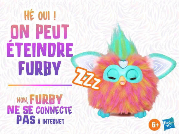 FURBY - PELUCHE - CORAIL