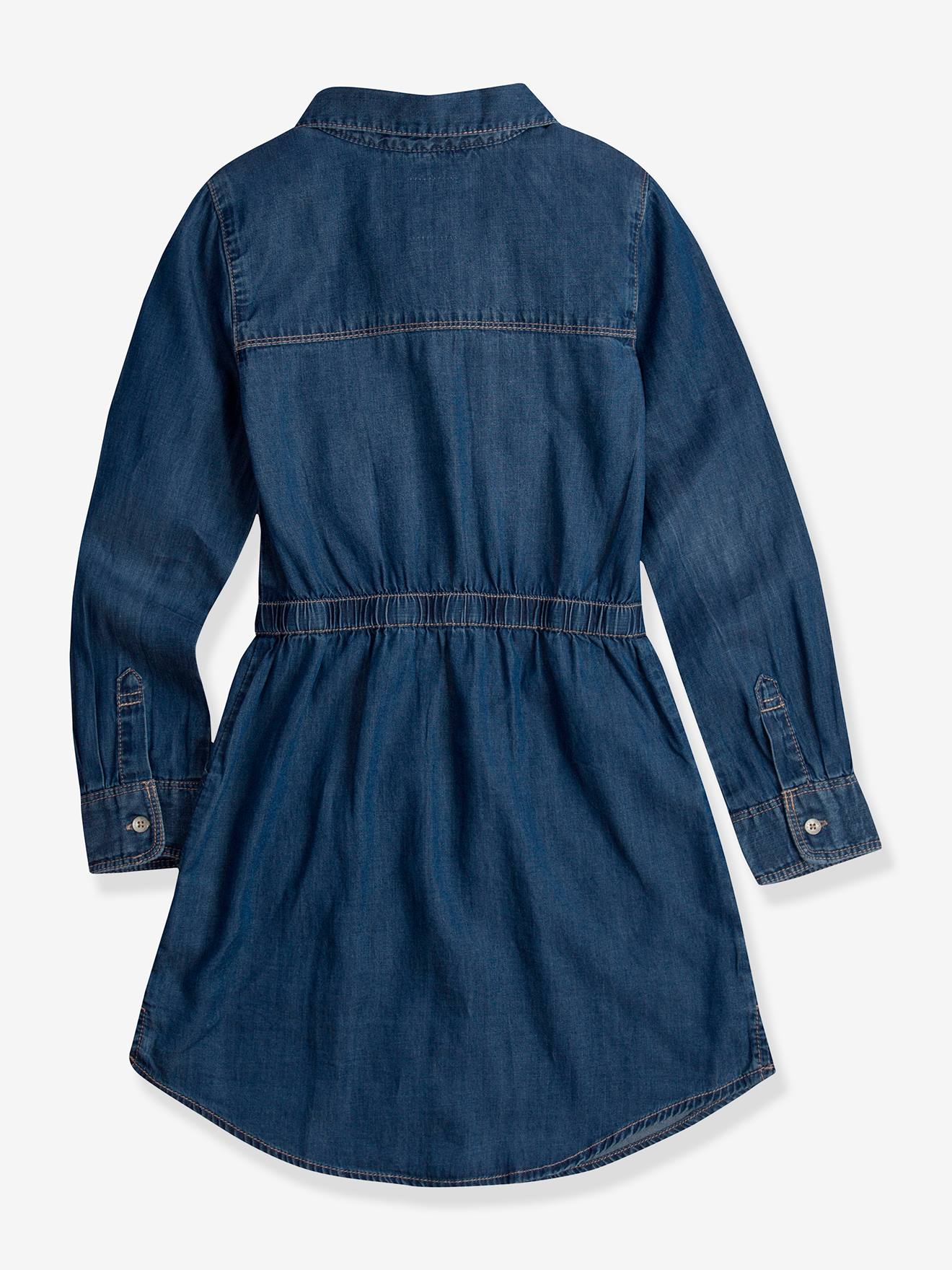 Vestido jeans azul da Levi's