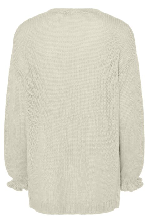 Pieces beige dames vest