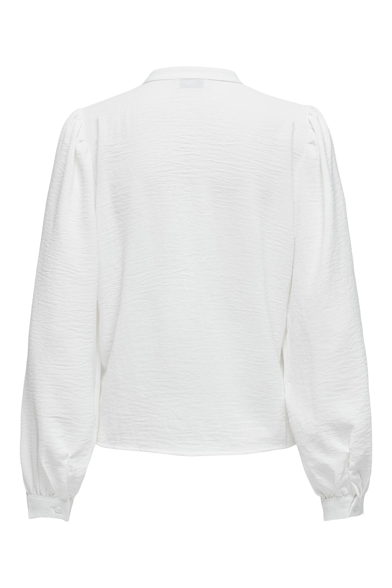 Blusa de renda de mangas compridas