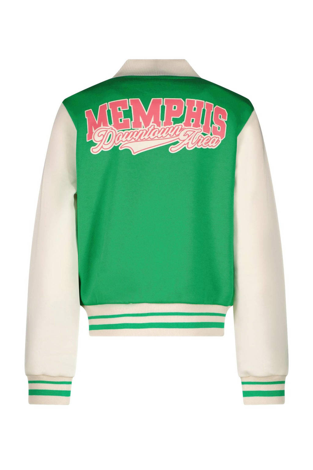 Cars sweatvest YANIQI felgroen/offwhite