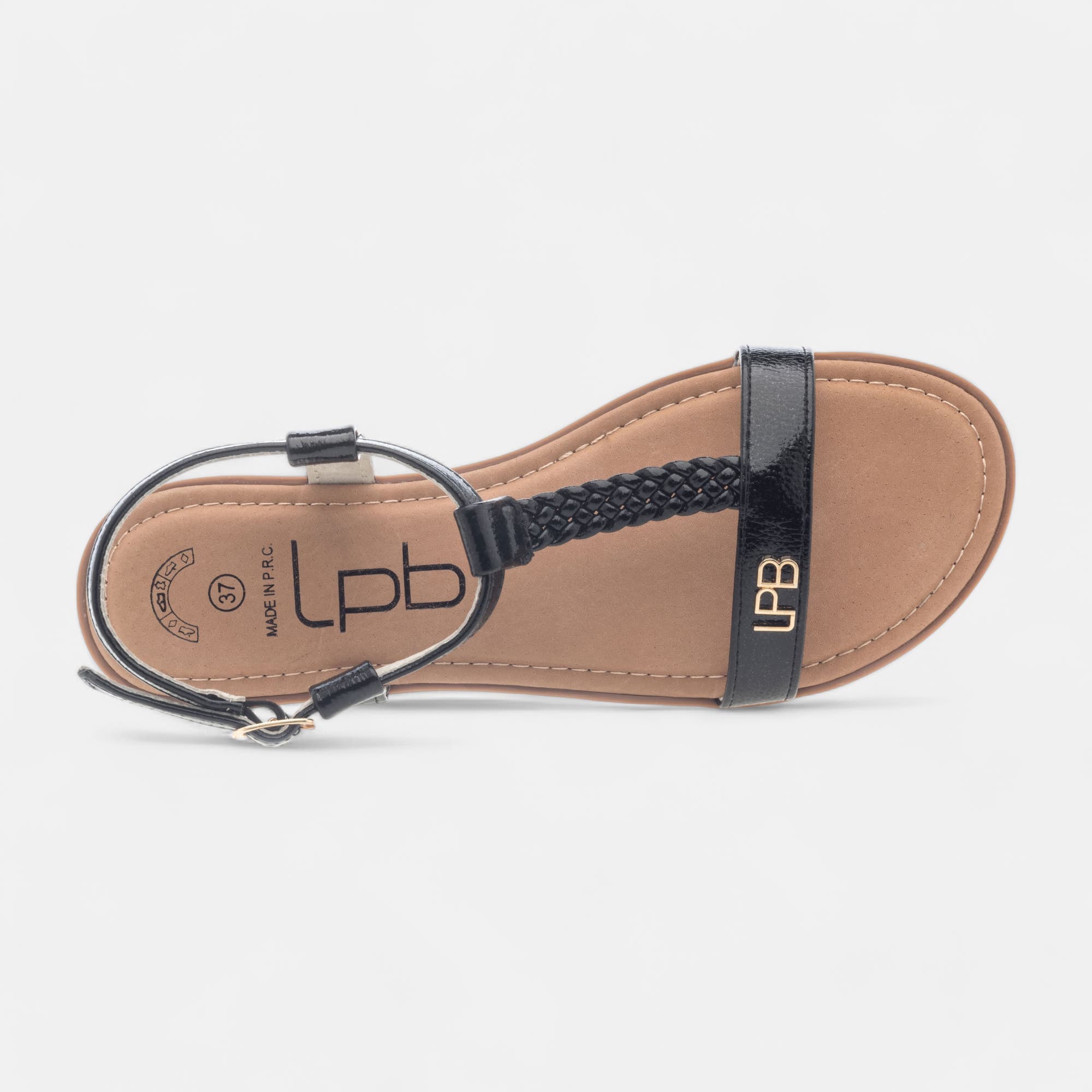 Nu-pieds Femme noir