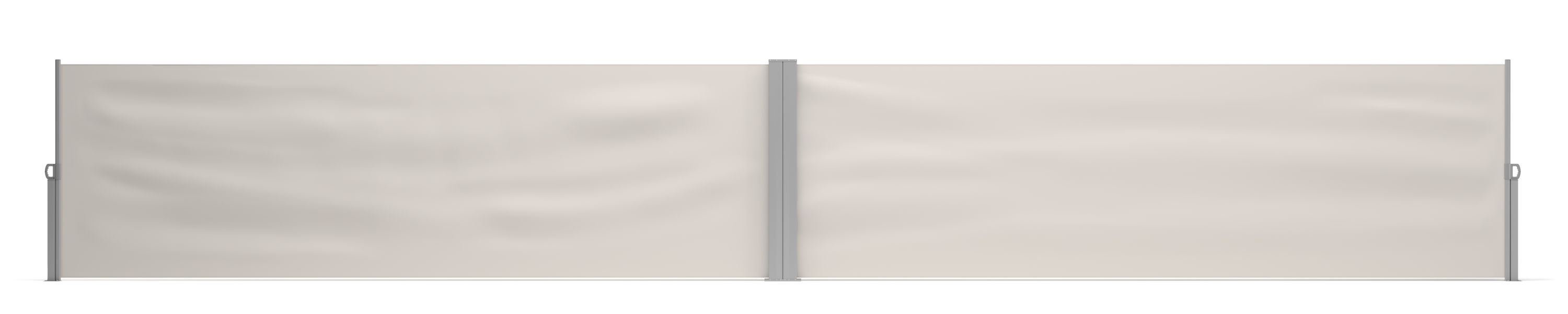 Doppelseitenmarkise VIA 120 x 800 cm beige