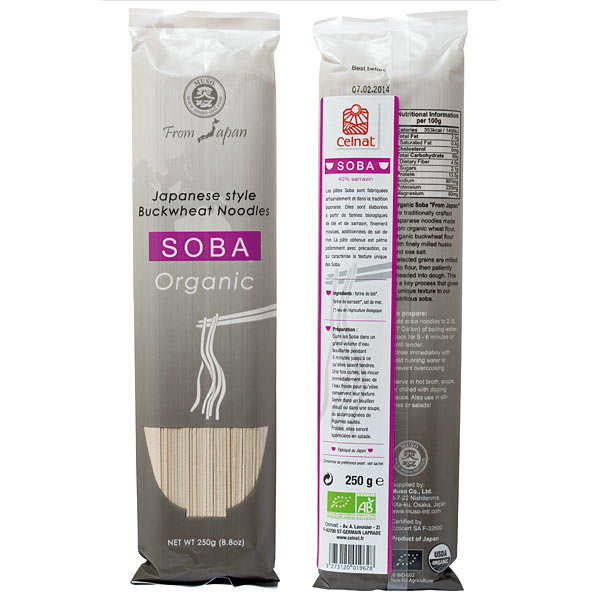 Pâtes japonaises Soba bio