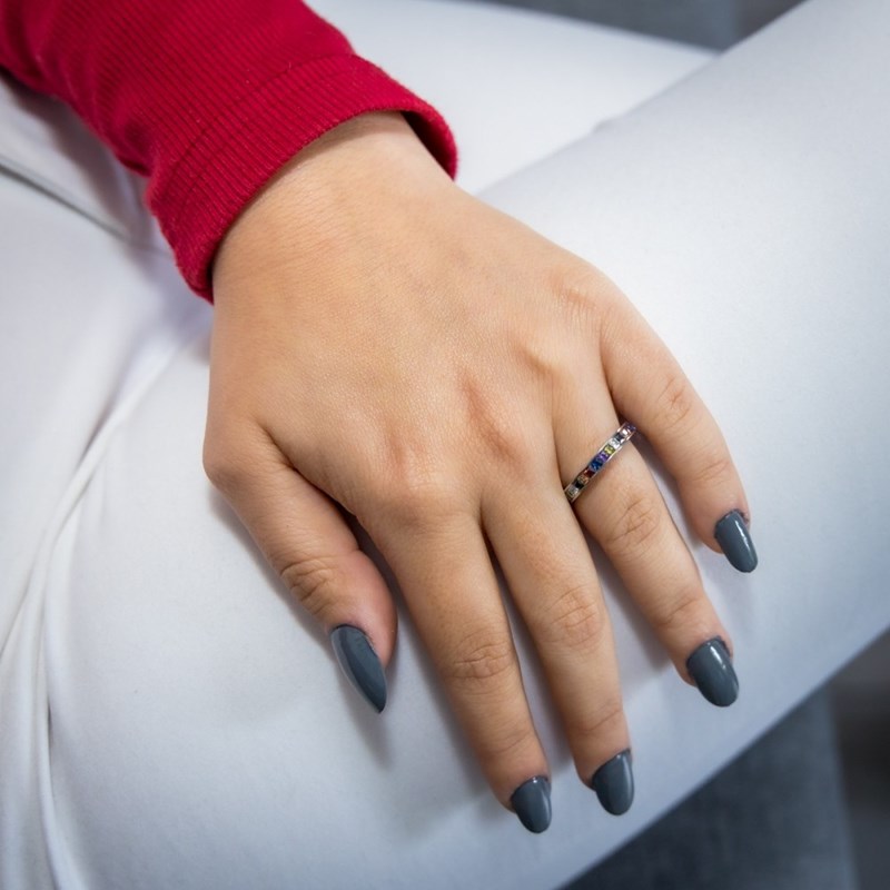 Bague Anneau Femme Strass DAPHNEE