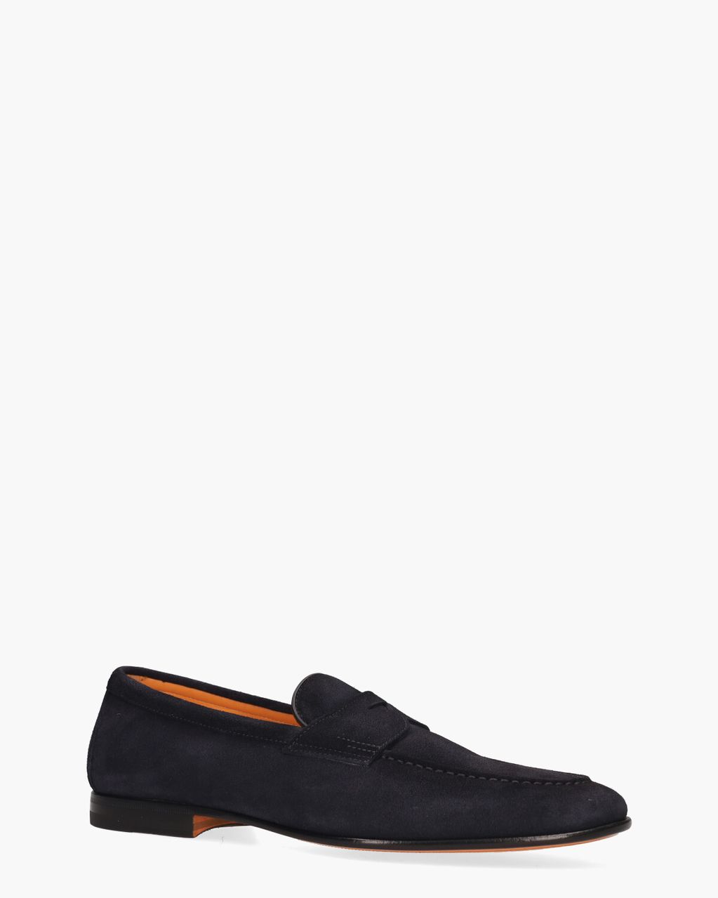 Santoni 19044 Donkerblauw Herenloafers