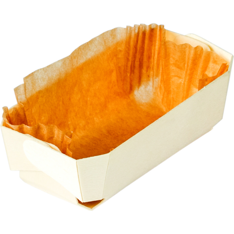 Moule à mini-cake en peuplier 10 cl - Lot de 600