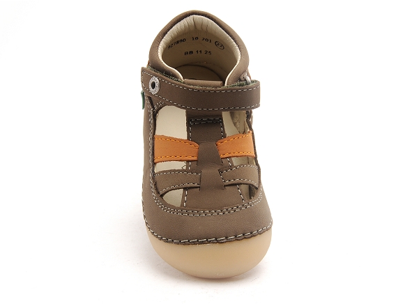 Kickers boots bottine bebe sushy garcon kaki