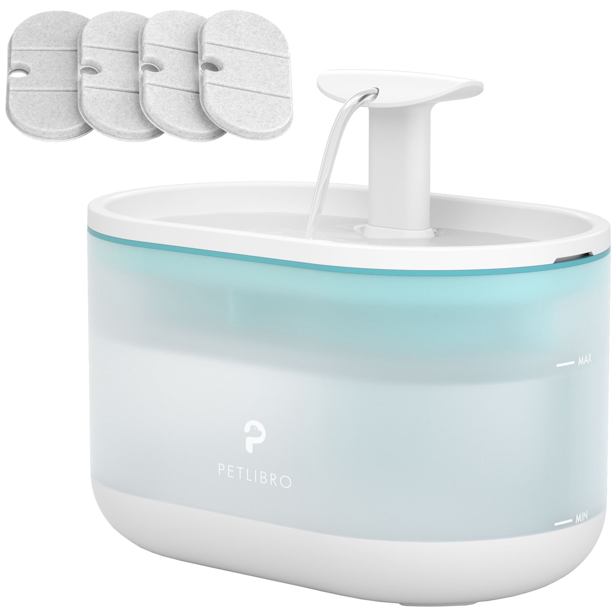 Petlibro Capsule erstatningsfiltre til vannfontene (8-pakning)