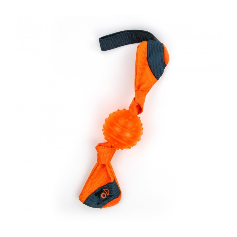 Bola balística para cães de 51 cm para uso externo com aba