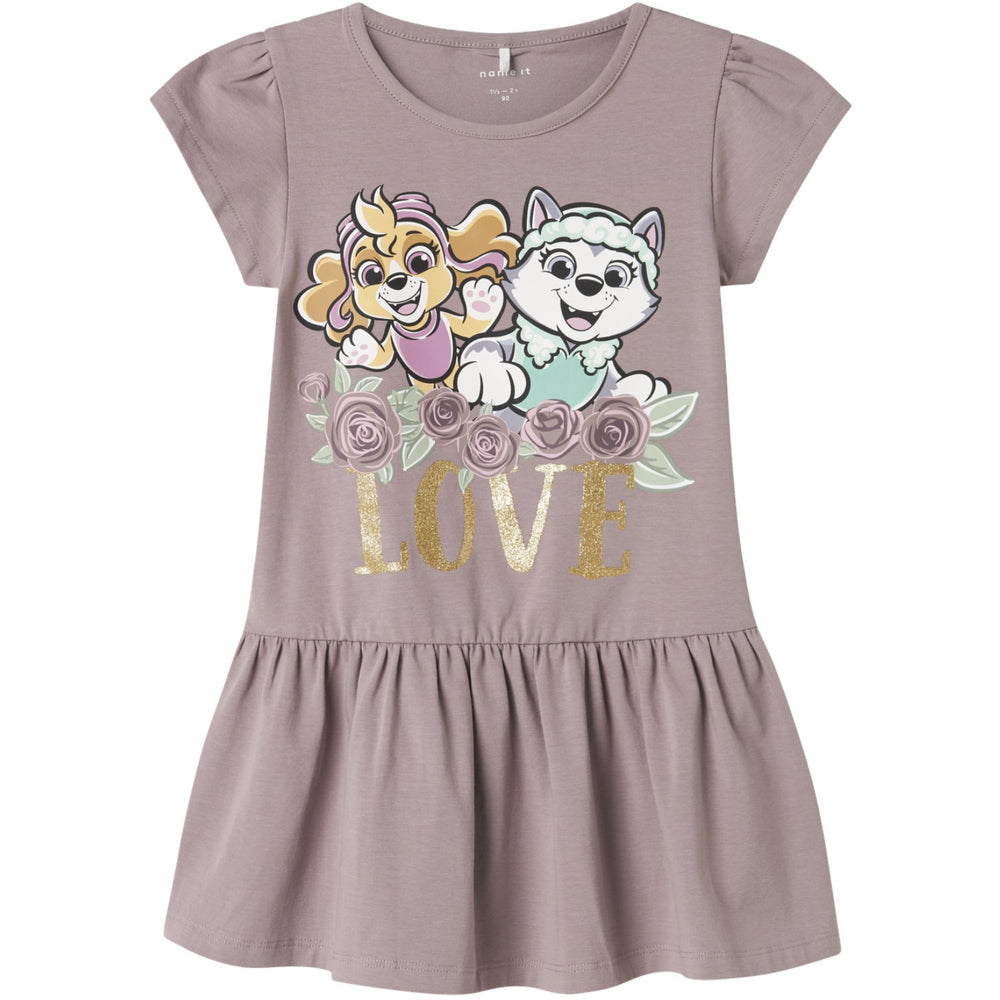 Køb Name It Purple Dove Mema Paw Patrol Kjole