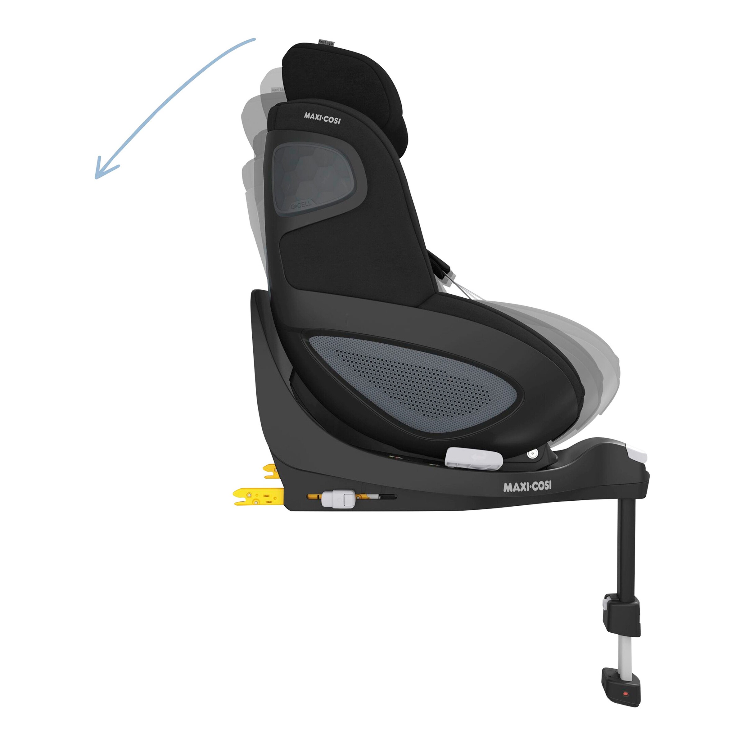 Maxi-Cosi Babyschale Pebble 360 inkl. Kindersitz Pearl 360 und Isofix-Basis FamilyFix 360 essential black