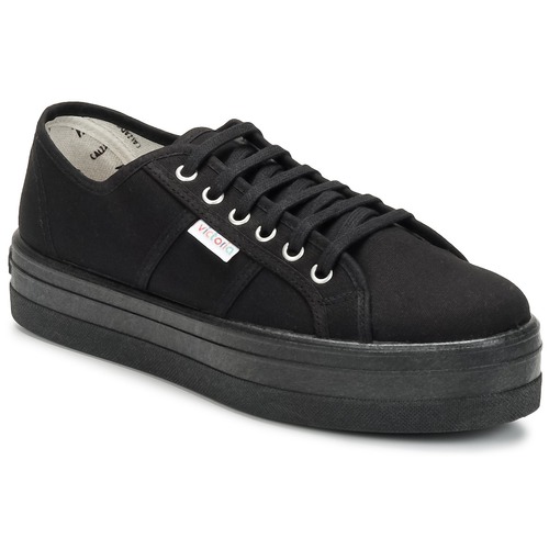 Victoria - BLUCHER LONA PLATAFORMA - Noir