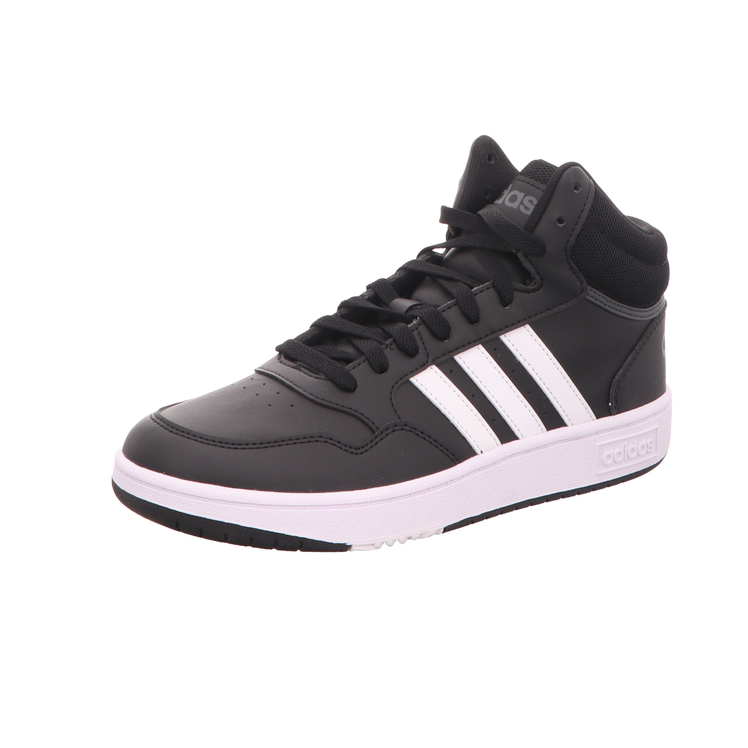 adidas Jungen-High-Top-Sneaker Hoops Mid 3.0 K Schwarz