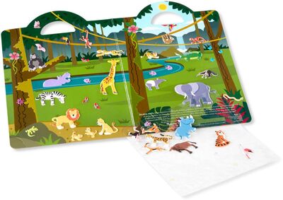 Melissa & Doug Klistremerkebok Safari 42 Stk