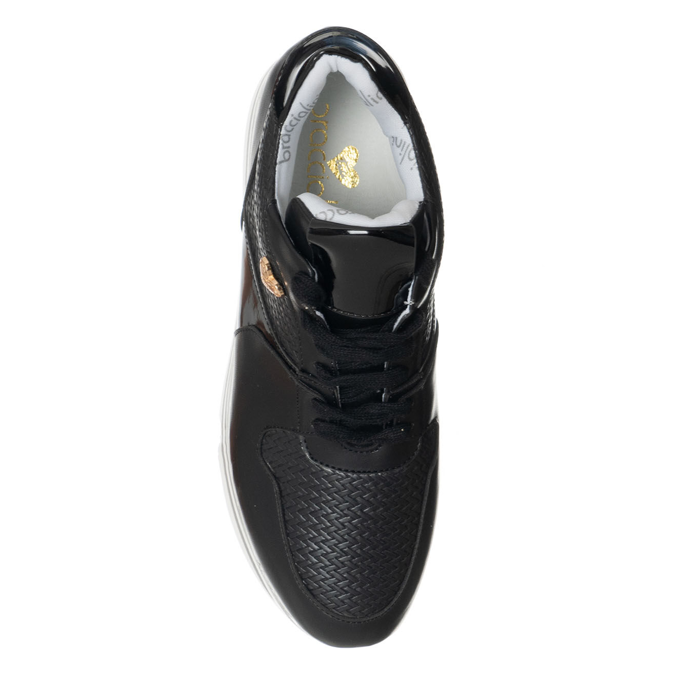 Tua By Braccialini Sneakers en Cuir Bonie noires